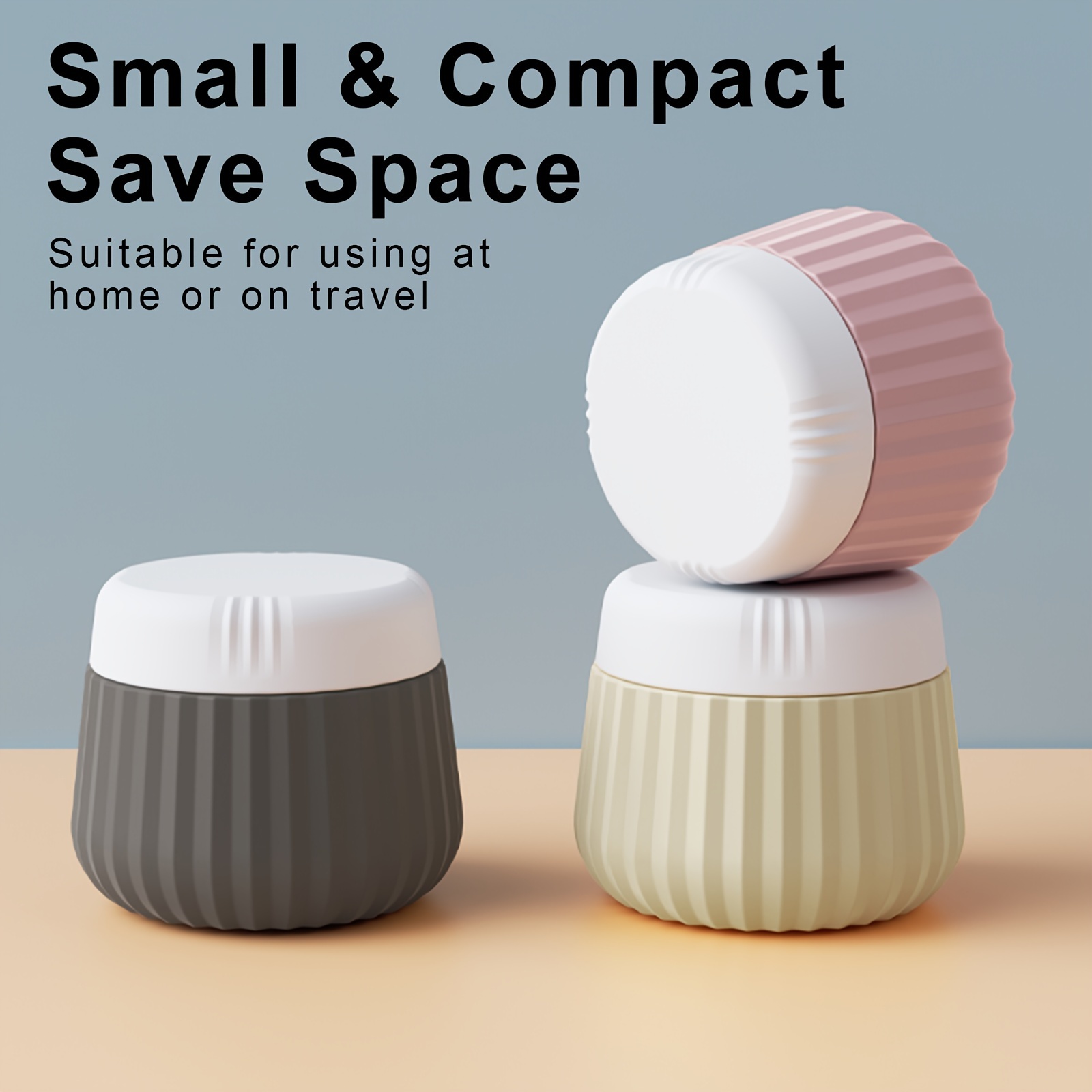 Toiletry Bag Tsa - Travel Toiletries Containers, Silicone Cream Jars,