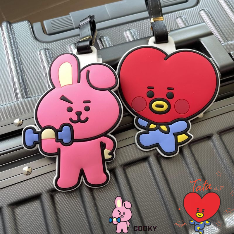 Travel Accessories Gifts - BT21 cartoon cute keychain Kawaii unisex