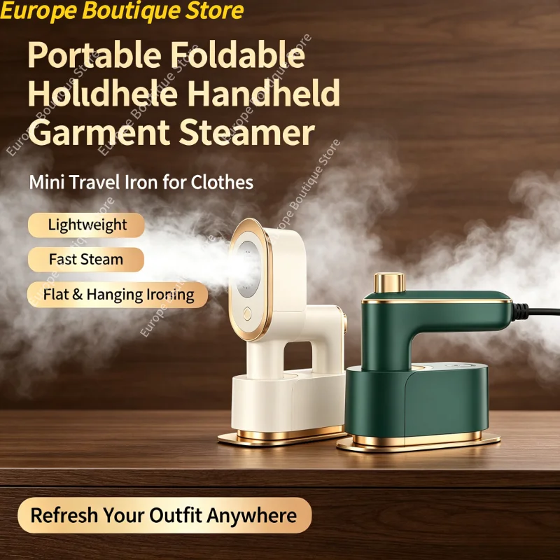 Mini Iron Travel - Foldable Mini Portable Handheld Clothes Iron