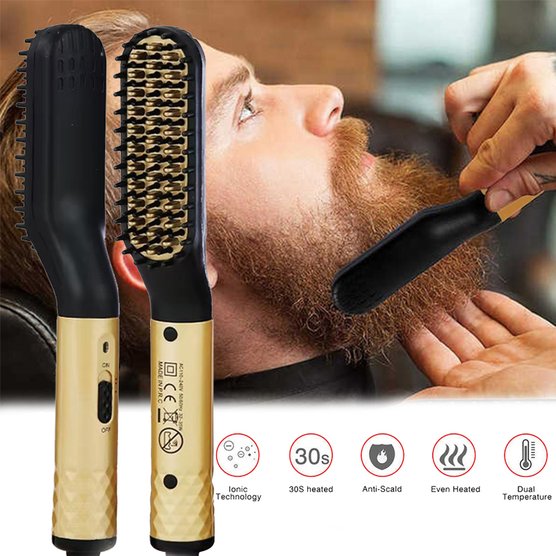 Mini Iron Travel - Portable Heated Hair Straighteners Mini Beard
