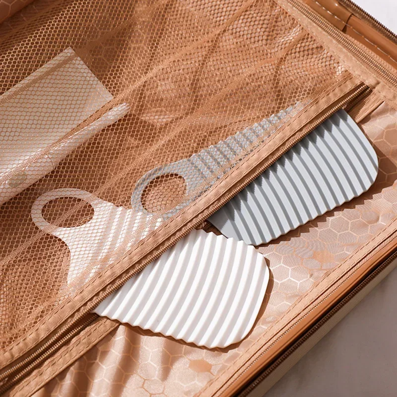 Travel Accessories For 6 Year Old - Portable Mini Washboard Non Slip Thicken