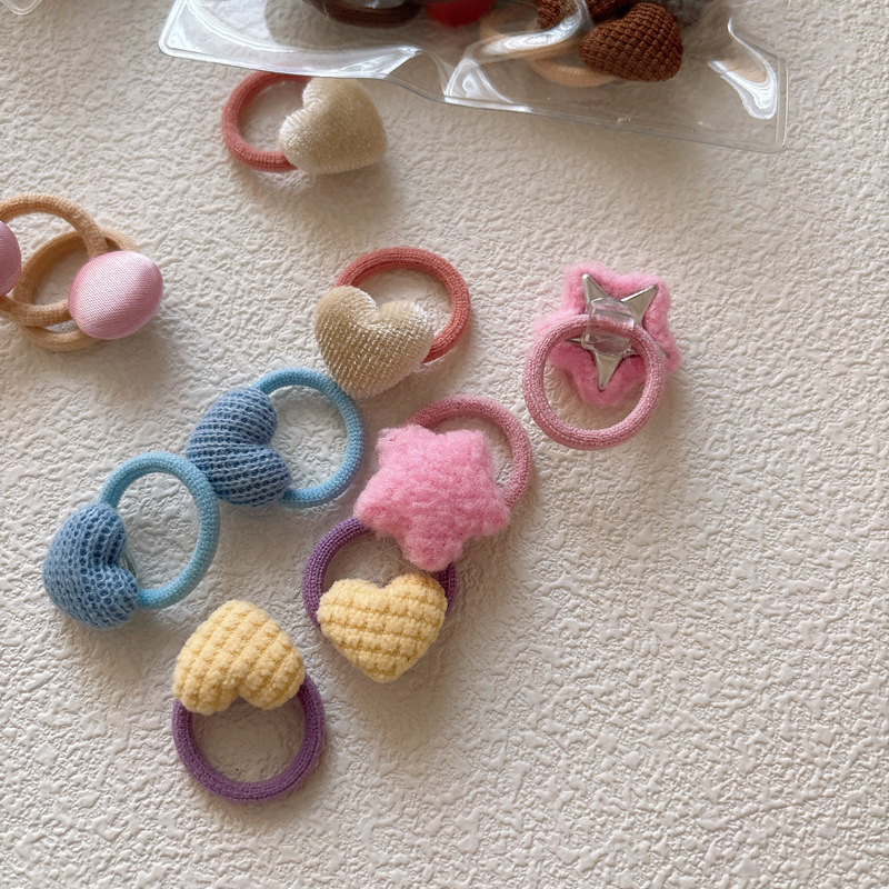 Travel Accessories For 6 Year Old - 10PCS Korean Fashion Baby Girls Hair