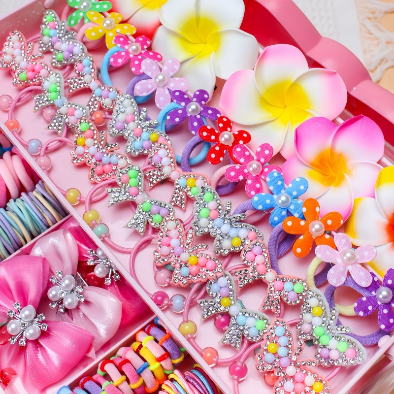 546Pcs Bow High Elastic Hair A - огляд і ціна Travel Accessories For 6 Year Old