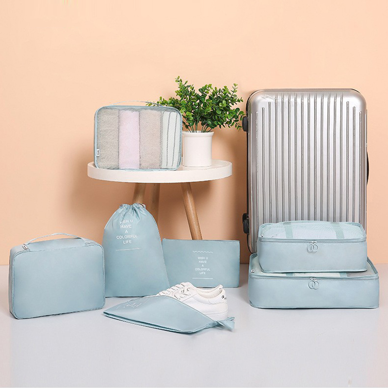 7-Piece Packing Cubes Set - Tr - огляд і ціна Travel Accessories Kit Bag