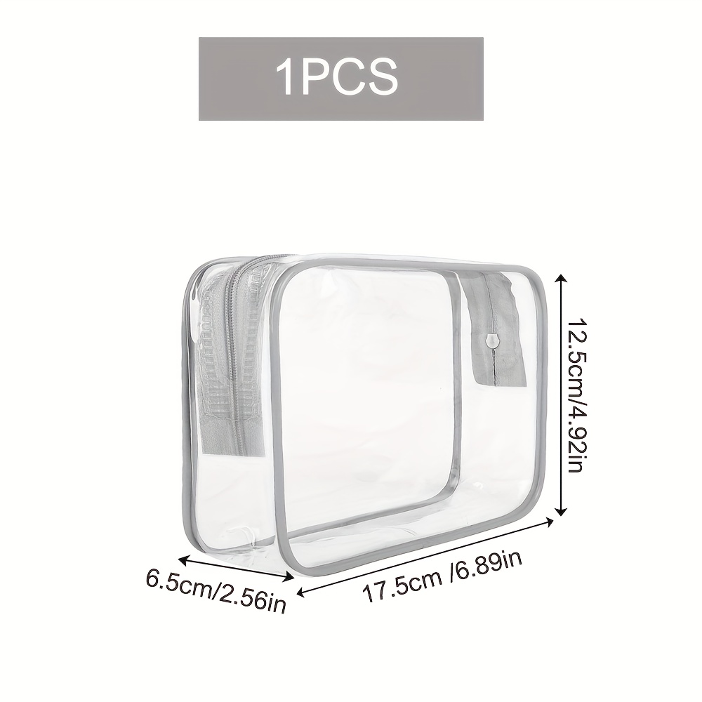 Clear Bags, Clear Bags Small B - огляд і ціна Toiletry Bag Tsa