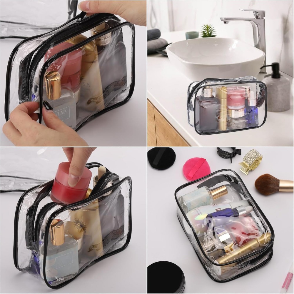 Clear Bags, Clear Bags Small B - огляд і ціна Toiletry Bag Tsa