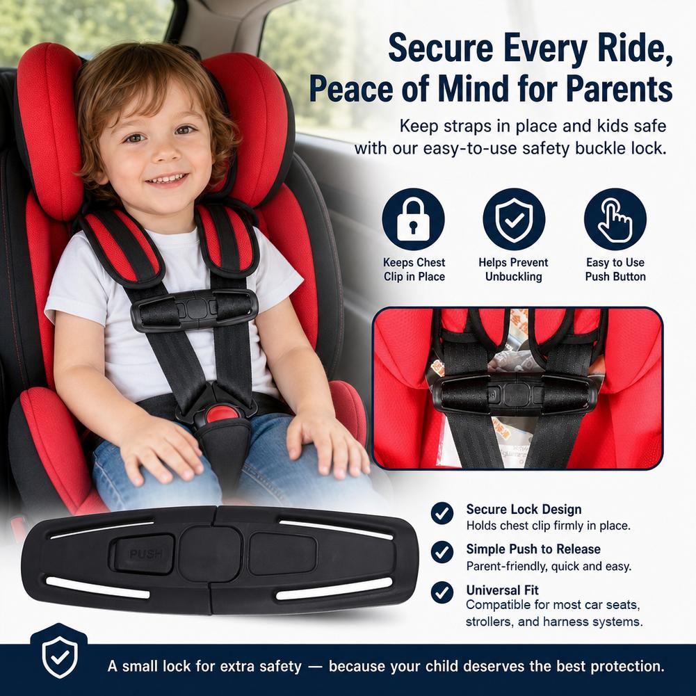Car Child Safety Seat Strap Cl - огляд і ціна Travel Accessories For Baby