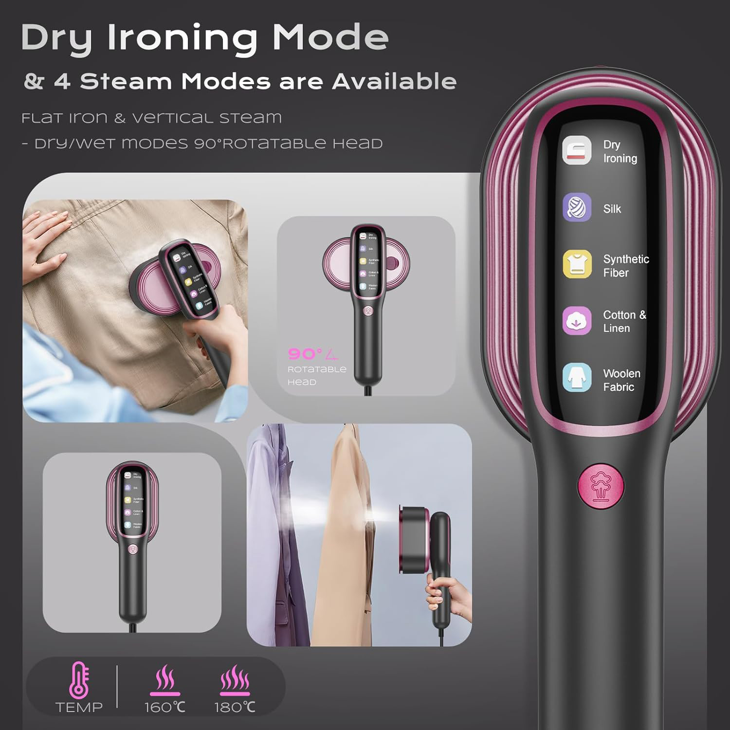 2026 NEW Portable Steam Iron G - огляд і ціна Mini Iron Travel