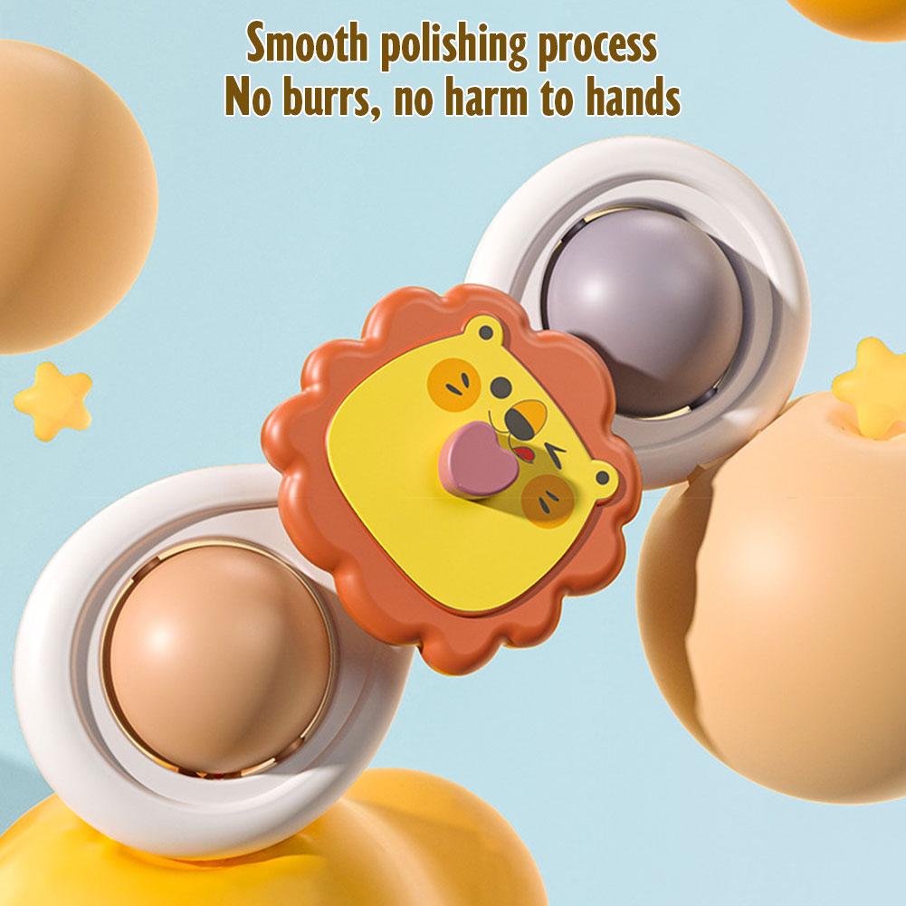 3PCS Suction Cup Rotating Toy  - огляд і ціна Travel Accessories For Baby