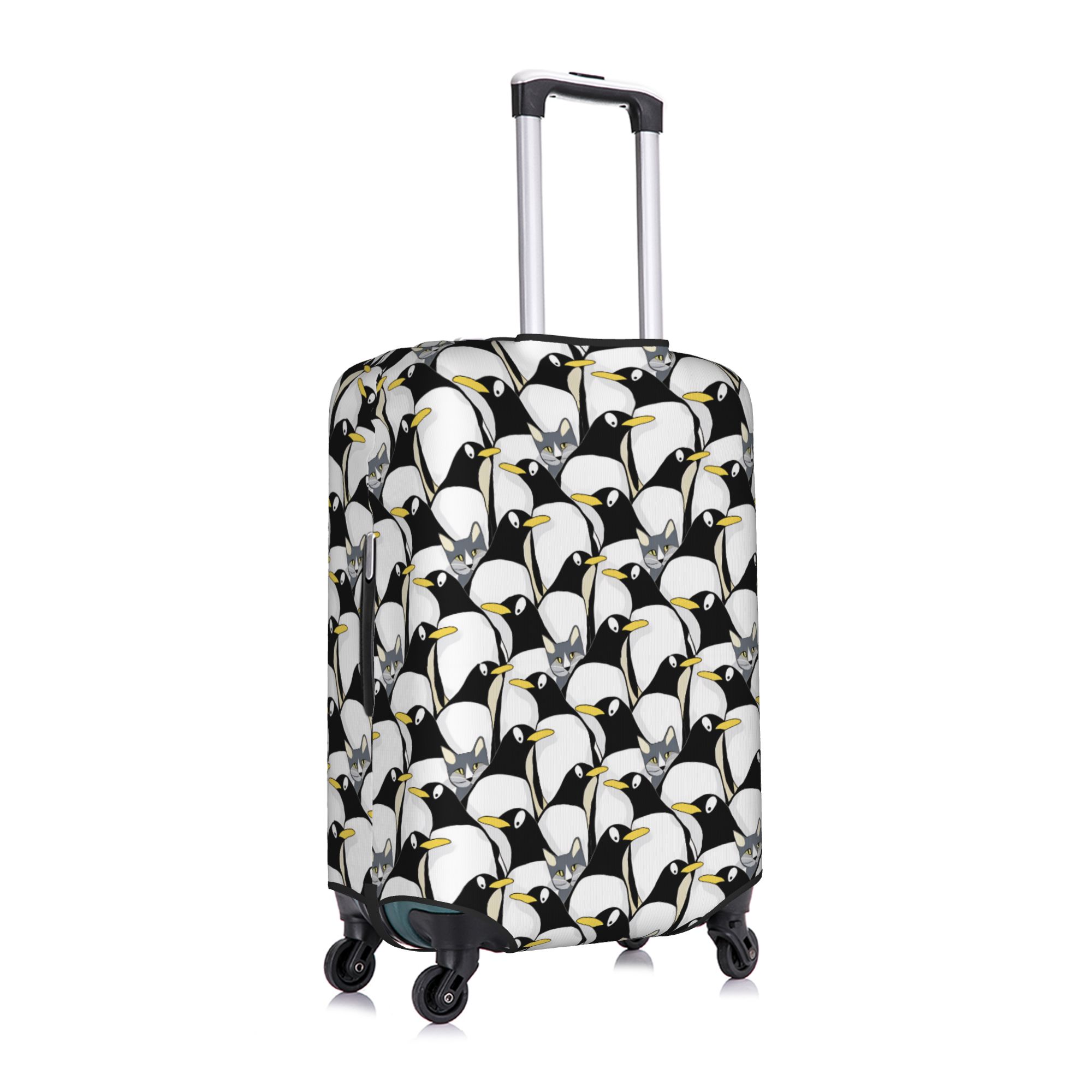 Fashion Cat Among The Penguin  - огляд і ціна Luggage Cover Protector