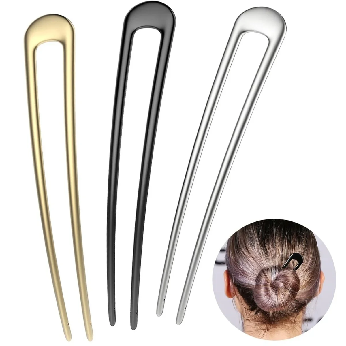 French Hair Fork U Shaped Hair - огляд і ціна Travel Accessories Gifts For Women