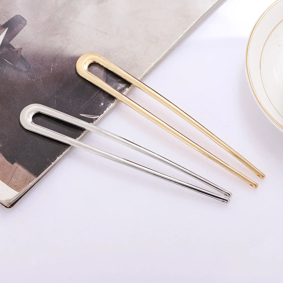 French Hair Fork U Shaped Hair - огляд і ціна Travel Accessories Gifts For Women