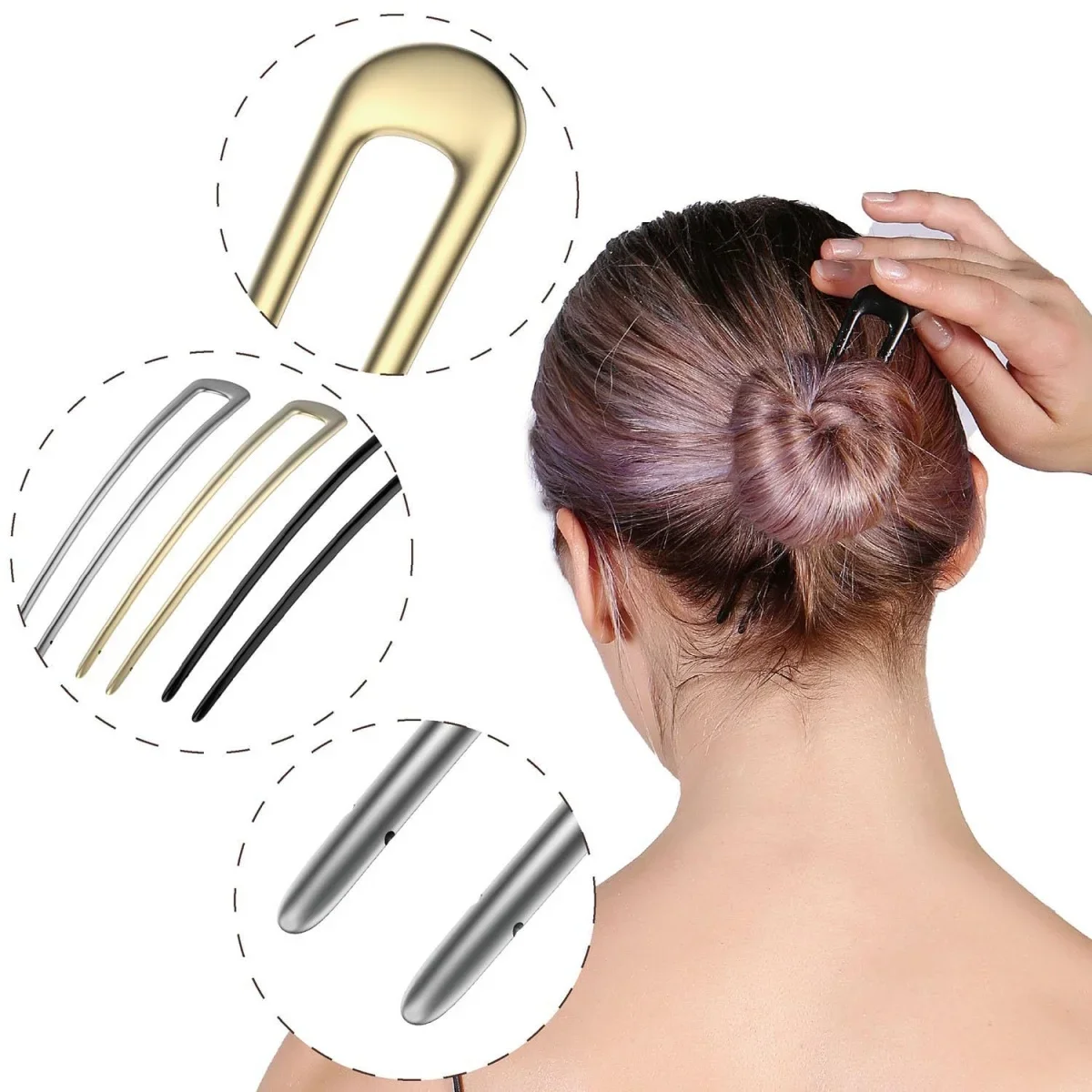 French Hair Fork U Shaped Hair - огляд і ціна Travel Accessories Gifts For Women