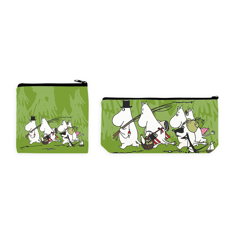 2PCS New Kawaii Anime Moomins  - огляд і ціна Luggage Cover Protector
