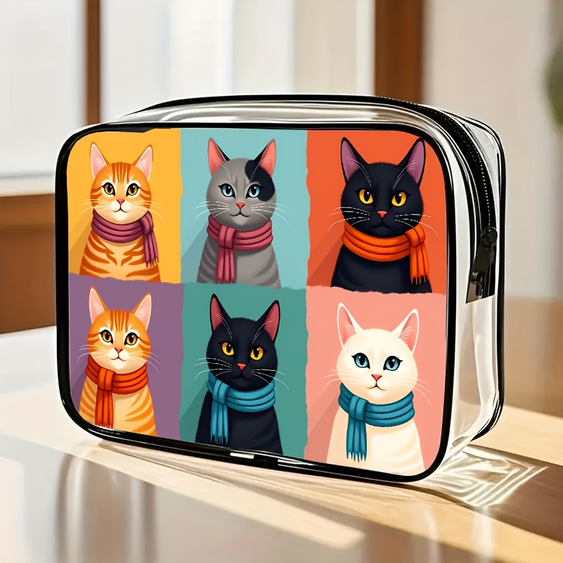1pc Clear Makeup Bag Transpare - огляд і ціна Toiletry Bag Tsa