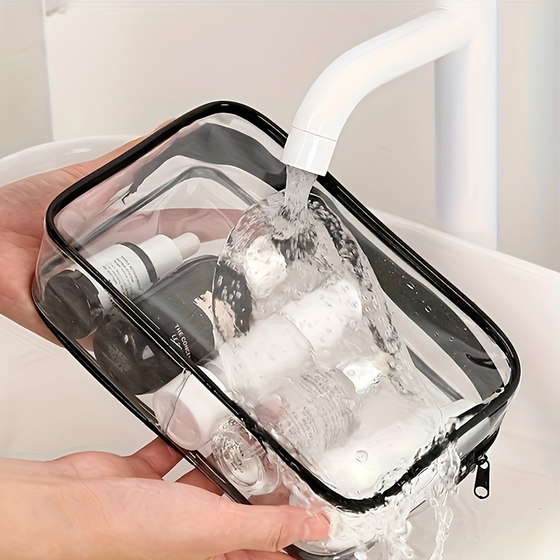 1pc Clear Makeup Bag Transpare - огляд і ціна Toiletry Bag Tsa
