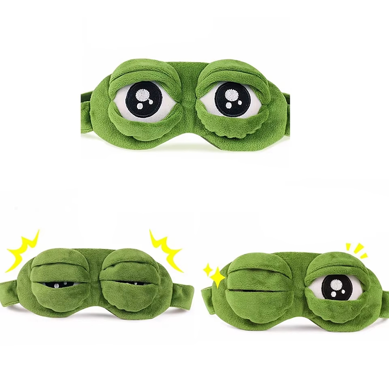 Frog shaped eye mask Party gam - огляд і ціна Travel Accessories Gifts