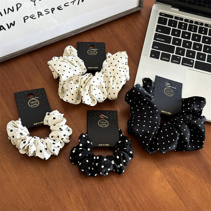 11cm/14cm Dot Cloth Scrunchies - огляд і ціна Travel Accessories Gifts For Women
