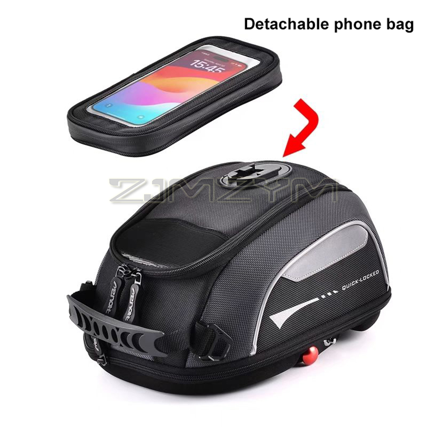 Motorcycle Fuel Tank Bag For C - огляд і ціна Travel Accessories Logo
