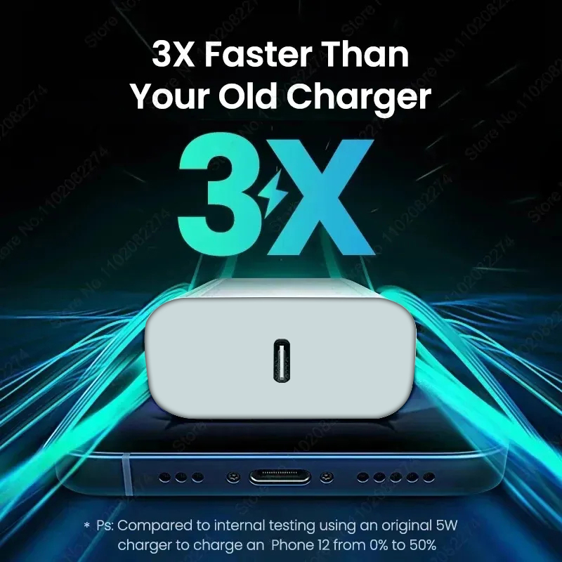 PD 30W Fast Charger For Apple  - огляд і ціна Travel Accessories Apple