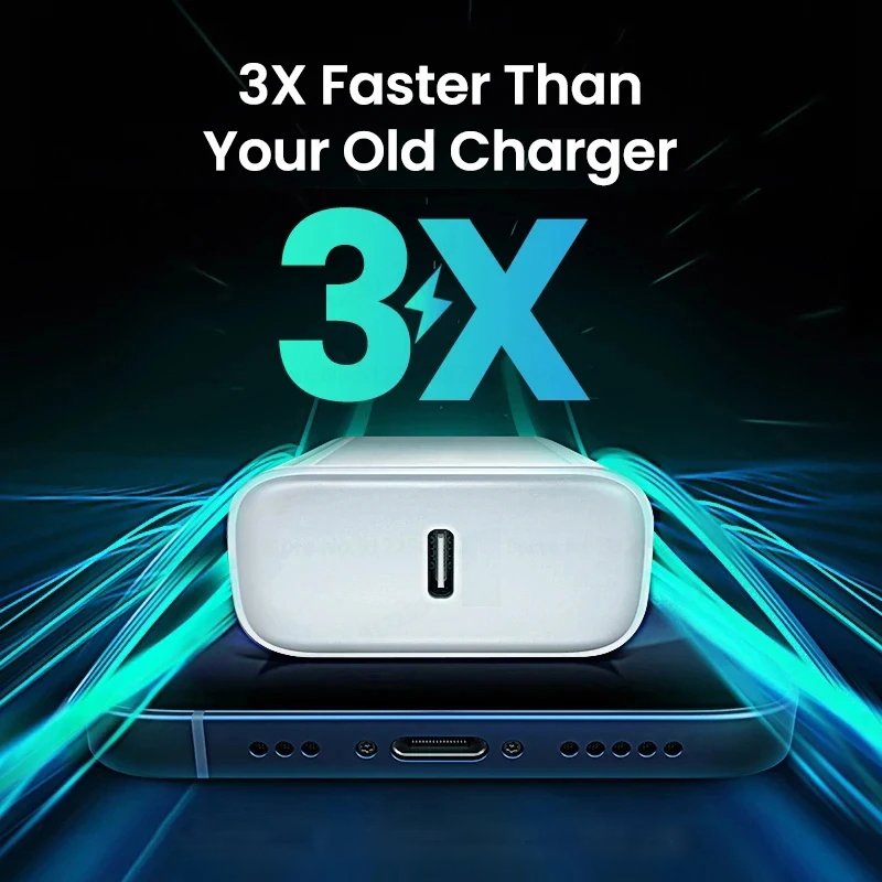 PD 30W Fast Charger For Apple  - огляд і ціна Travel Accessories Apple