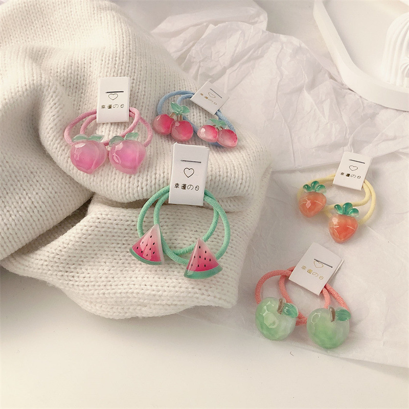 Kids Carrot Hair Ties 5 Pair N - огляд і ціна Travel Accessories For 6 Year Old