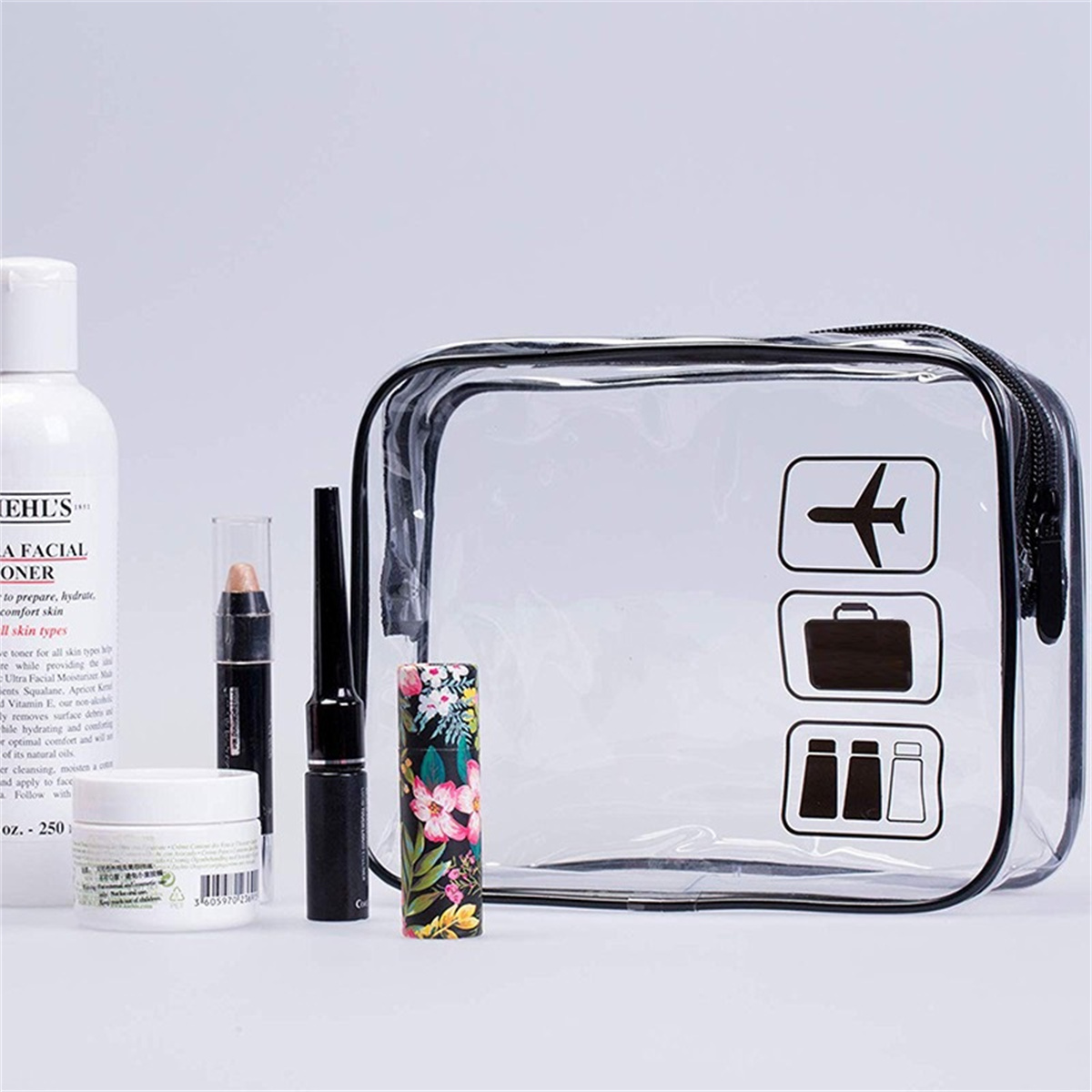 1pc Clear Toiletry TSA Approve - огляд і ціна Toiletry Bag Tsa