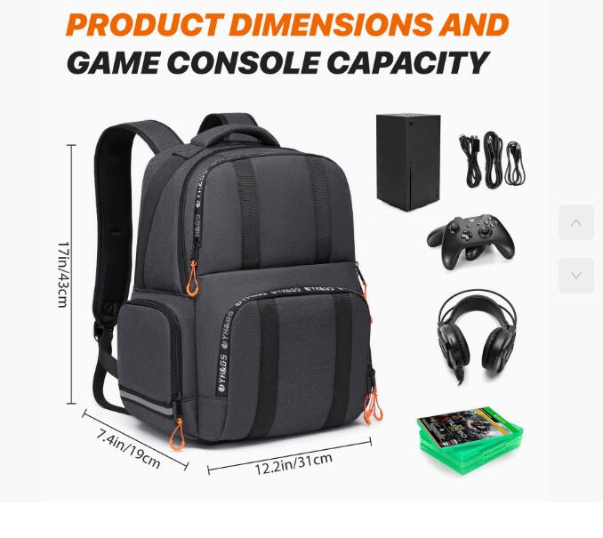 Men Carry on Backpack Compatib - огляд і ціна Travel Bag Xbox Series S