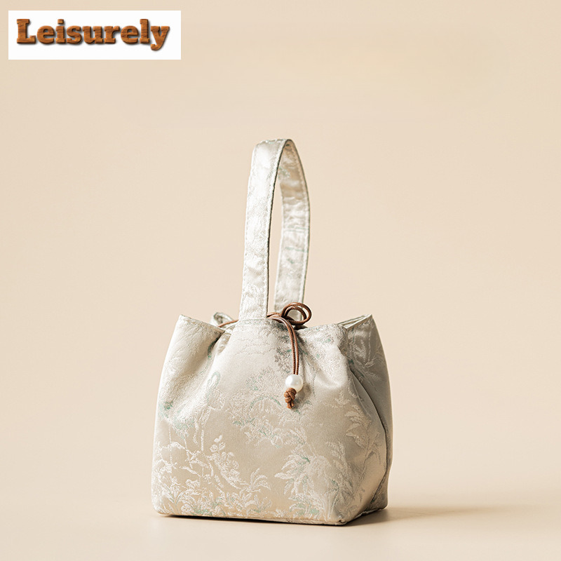 Chinese Brocade Drawstring Tea - огляд і ціна Travel Accessories Kit Bag