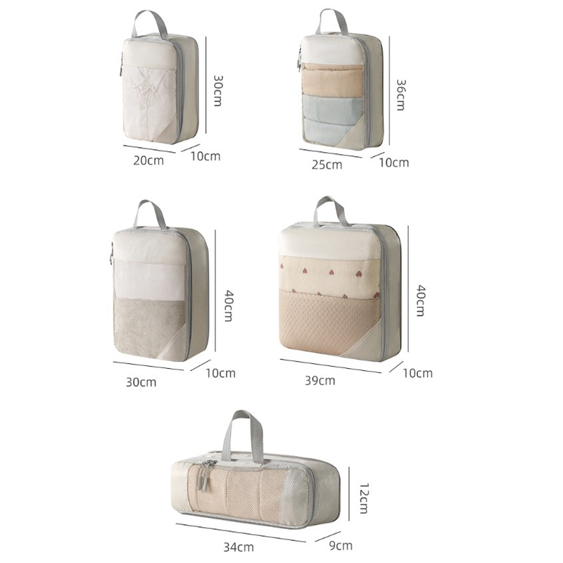 5pcs/set Lightweight Portable  - огляд і ціна Travel Accessories Kit Bag