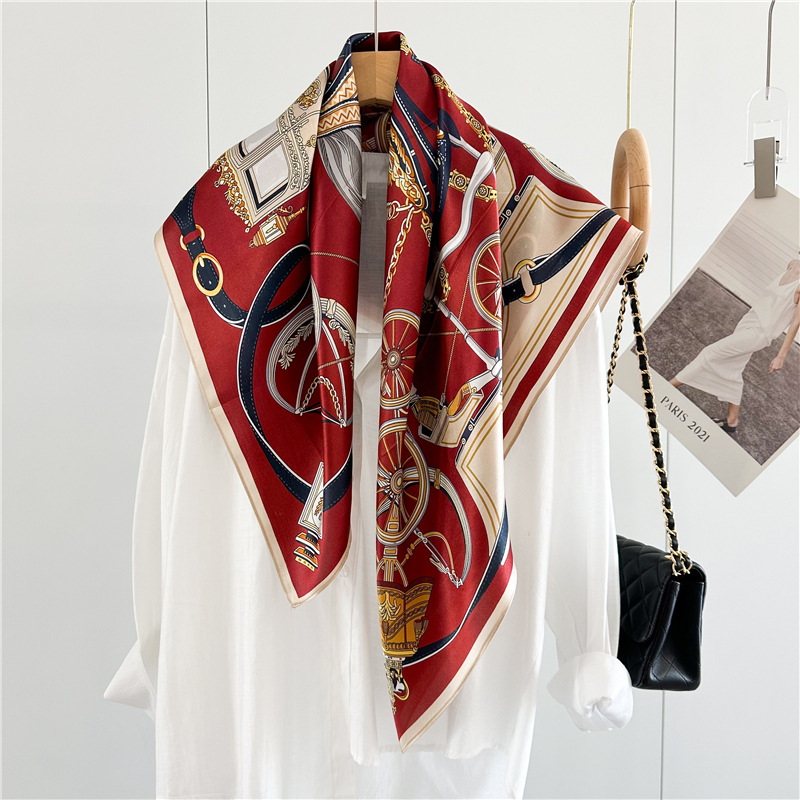 12MM Soft Silk Scarf Women 90C - огляд і ціна Travel Accessories Gifts For Women