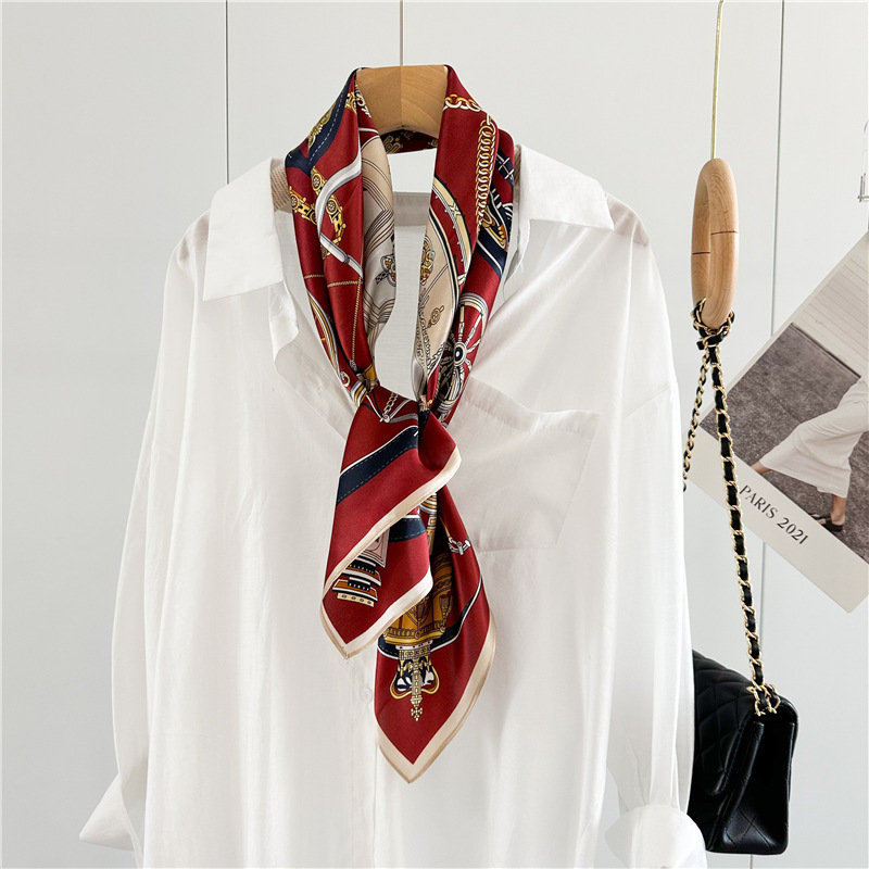 12MM Soft Silk Scarf Women 90C - огляд і ціна Travel Accessories Gifts For Women