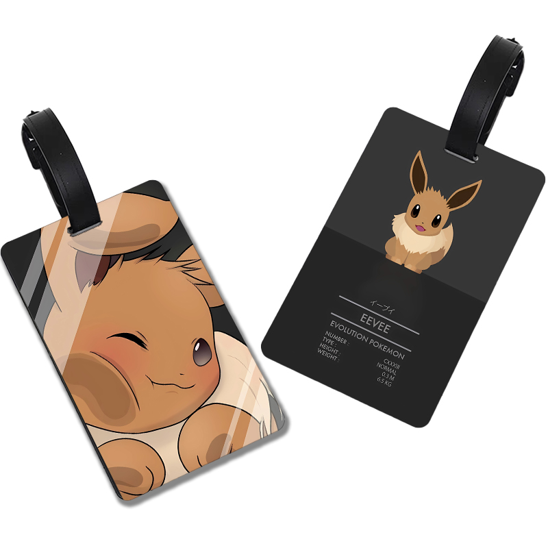 Pokemons Cartoon Luggage Tag K - огляд і ціна Travel Accessories And Bags