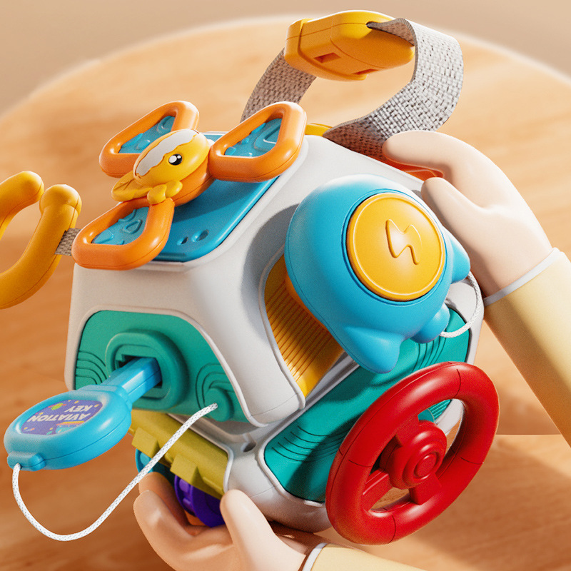 Baby Busy Board Cube Montessor - огляд і ціна Travel Accessories For Baby