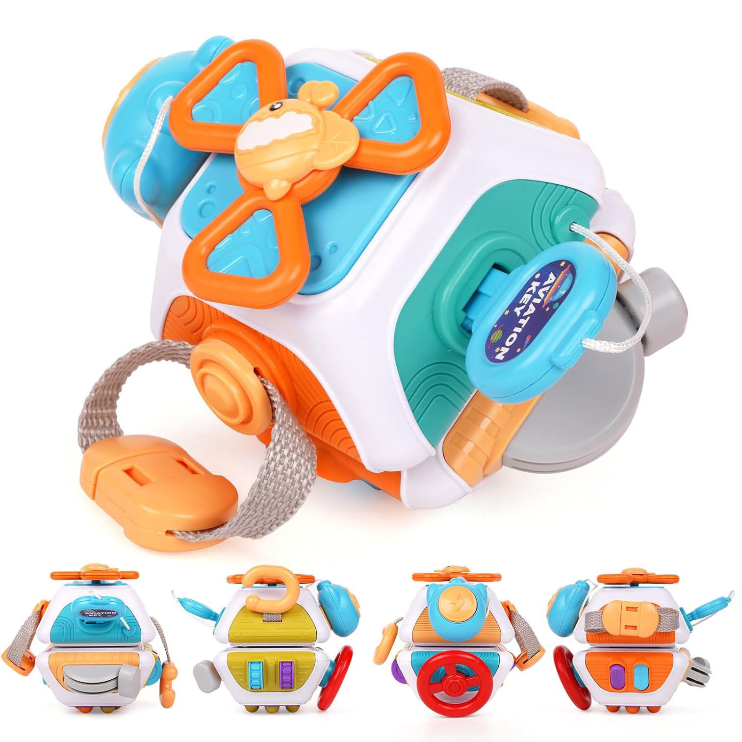 Baby Busy Board Cube Montessor - огляд і ціна Travel Accessories For Baby