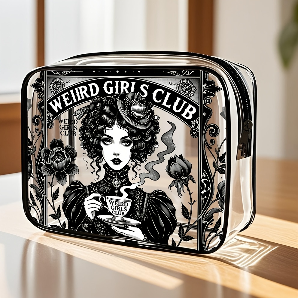 1PC Clear Makeup Bag Travel To - огляд і ціна Toiletry Bag Tsa
