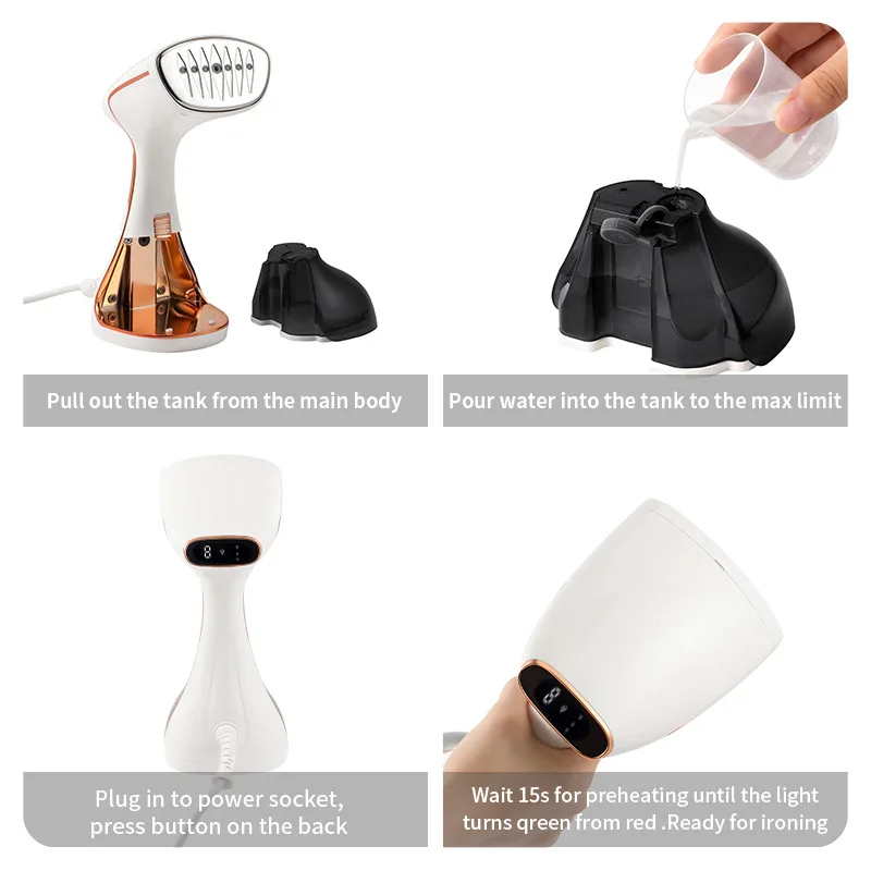 Portable Handheld Steam Iron P - огляд і ціна Mini Iron Travel