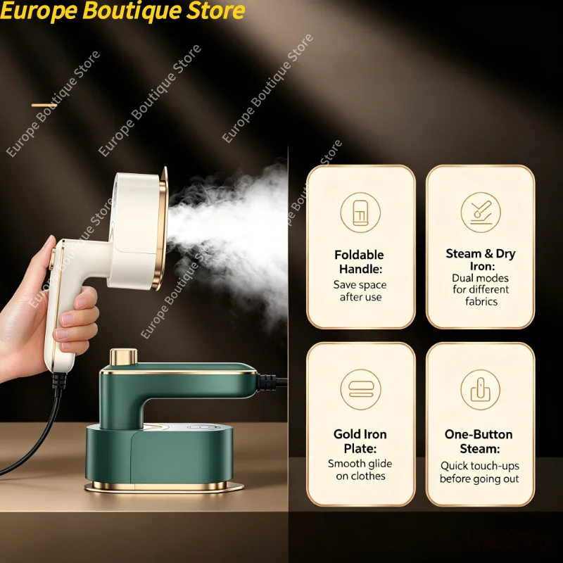 Foldable Mini Portable Handhel - огляд і ціна Mini Iron Travel