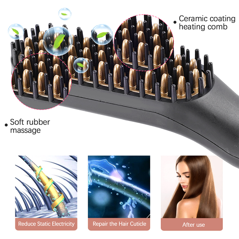 Portable Heated Hair Straighte - огляд і ціна Mini Iron Travel