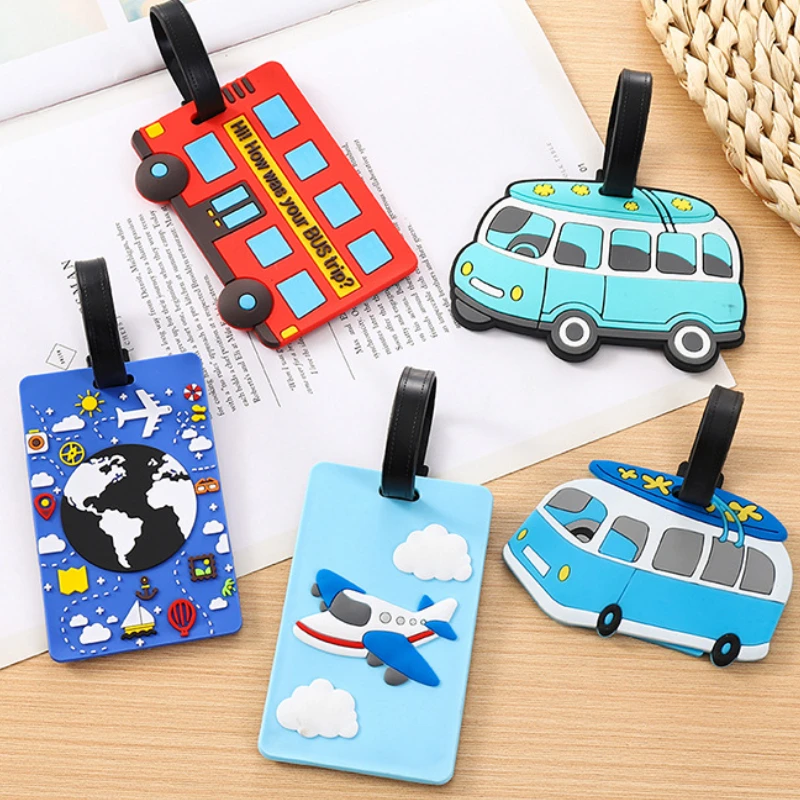 Cute Cartoon Cars PVC Silicone - огляд і ціна Travel Accessories Logo