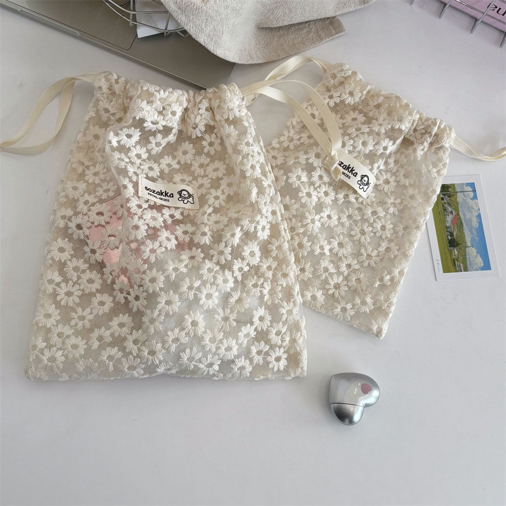 Lace Embroidered Daisy Mesh Dr - огляд і ціна Travel Accessories And Bags