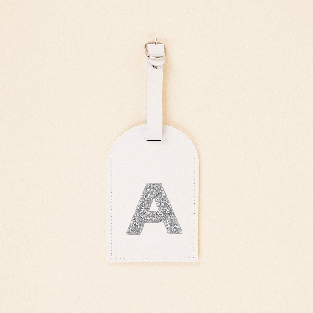 A-Z Rhinestone Monogram Leathe - огляд і ціна Travel Accessories Logo