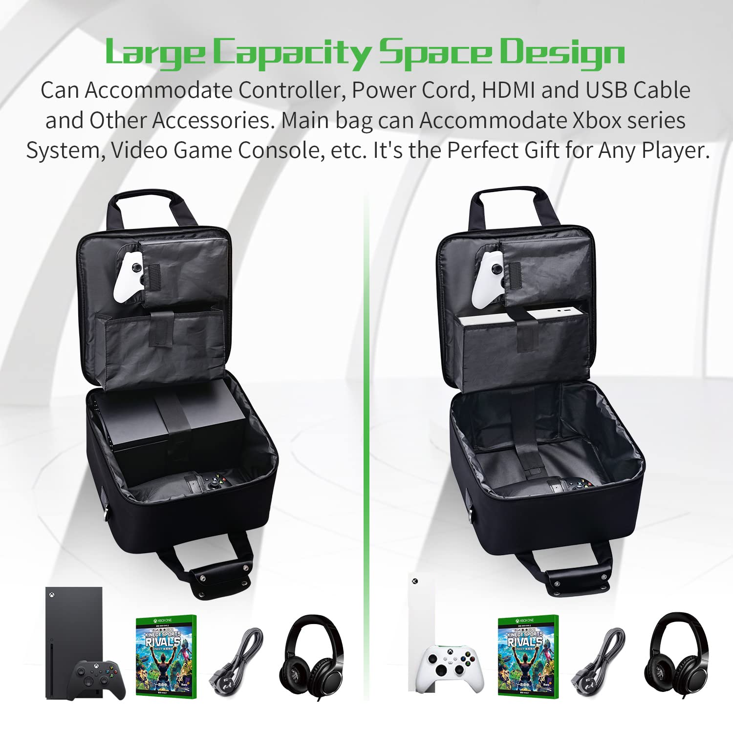 Carrying Case for Xbox Series  - огляд і ціна Travel Bag Xbox Series S