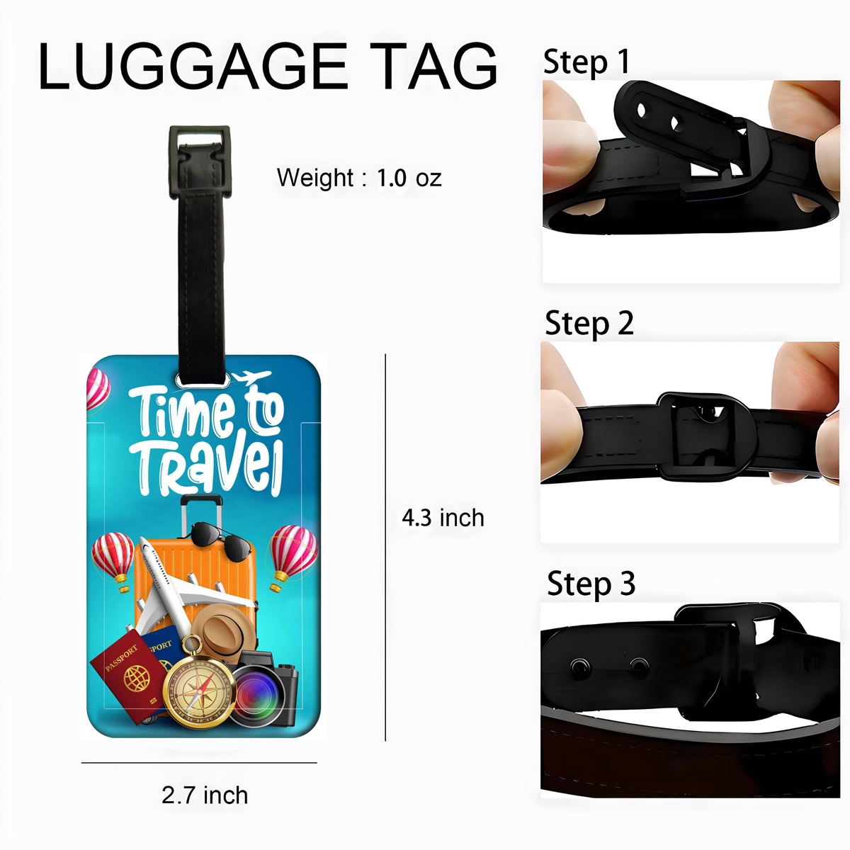 Travel Style Luggage Tag Men W - огляд і ціна Travel Accessories Gifts For Women