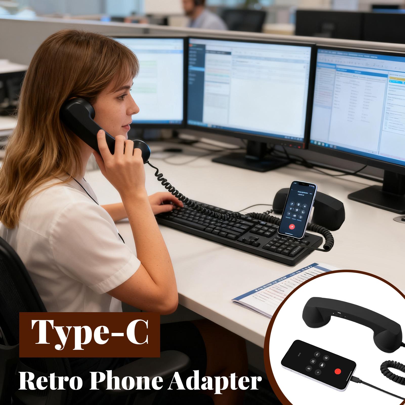 Type-C Retro Phone Adapter Lan - огляд і ціна Travel Accessories Gifts