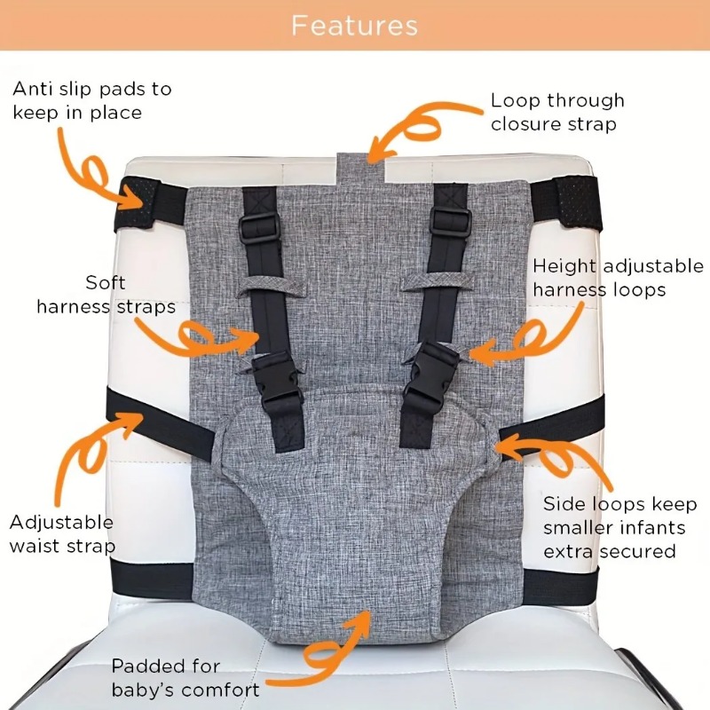 Adjustable Baby Dining Chair S - огляд і ціна Travel Accessories For Baby