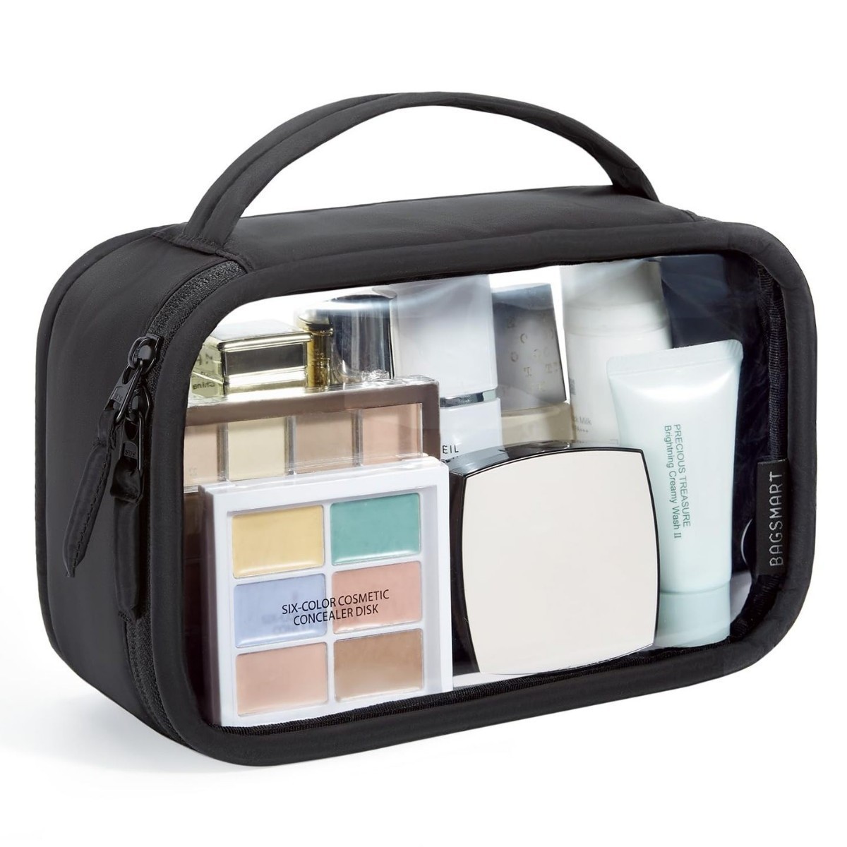 TSA-Approved  PVC Clear Makeup - огляд і ціна Toiletry Bag Tsa