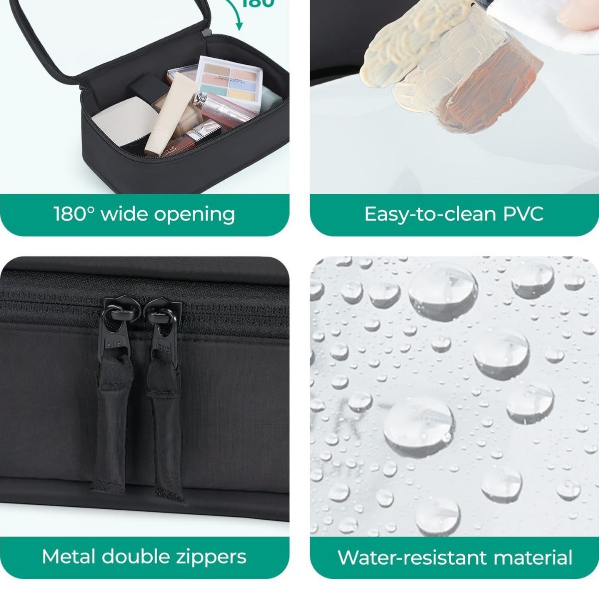 TSA-Approved  PVC Clear Makeup - огляд і ціна Toiletry Bag Tsa