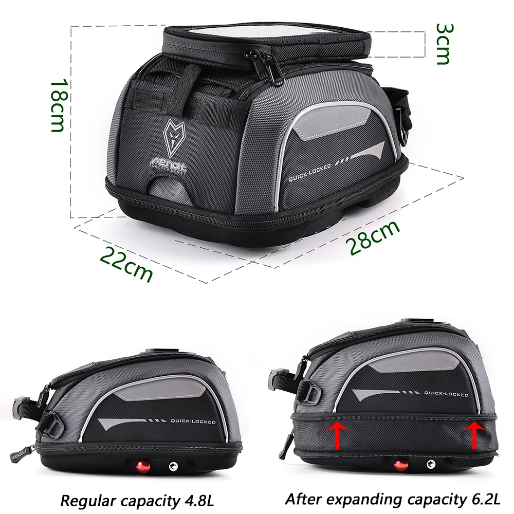 Tank Bag for BMW R NineT Pure  - огляд і ціна Luggage Cover Protector