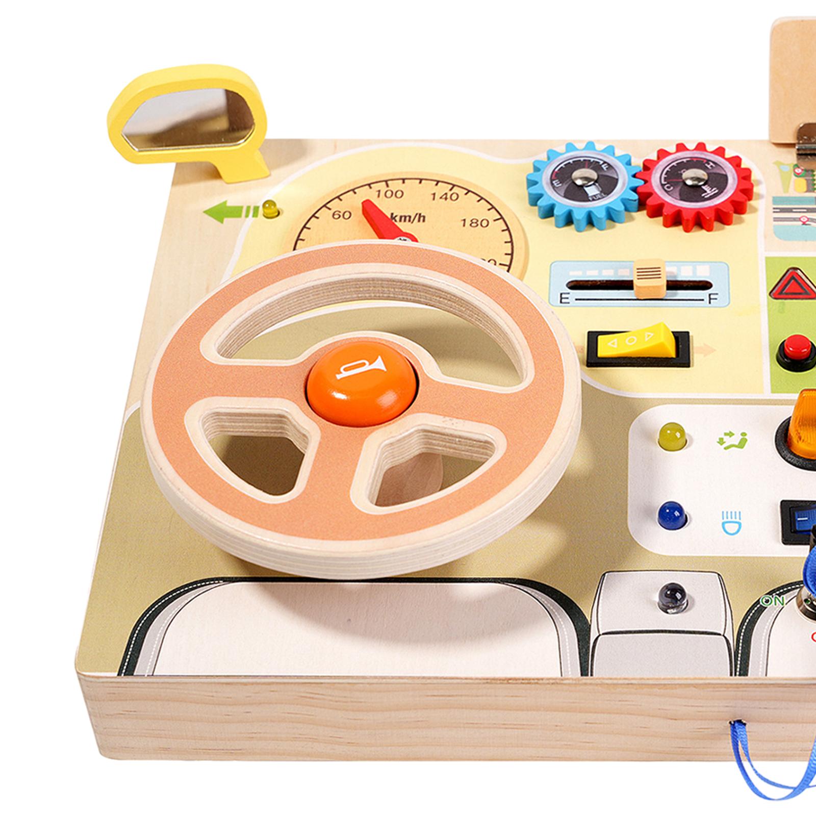Montessori Busy Board with LED - огляд і ціна Travel Accessories For Baby